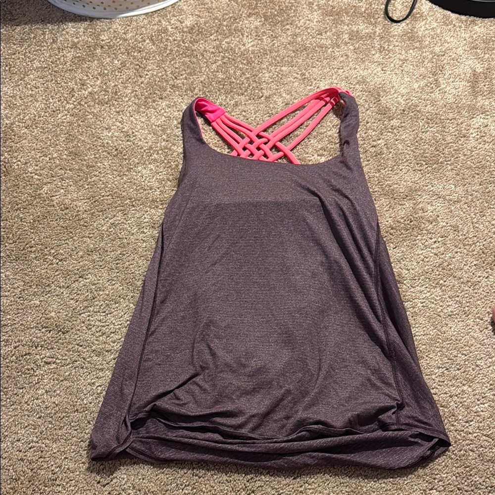 Lululemon Tank with open back